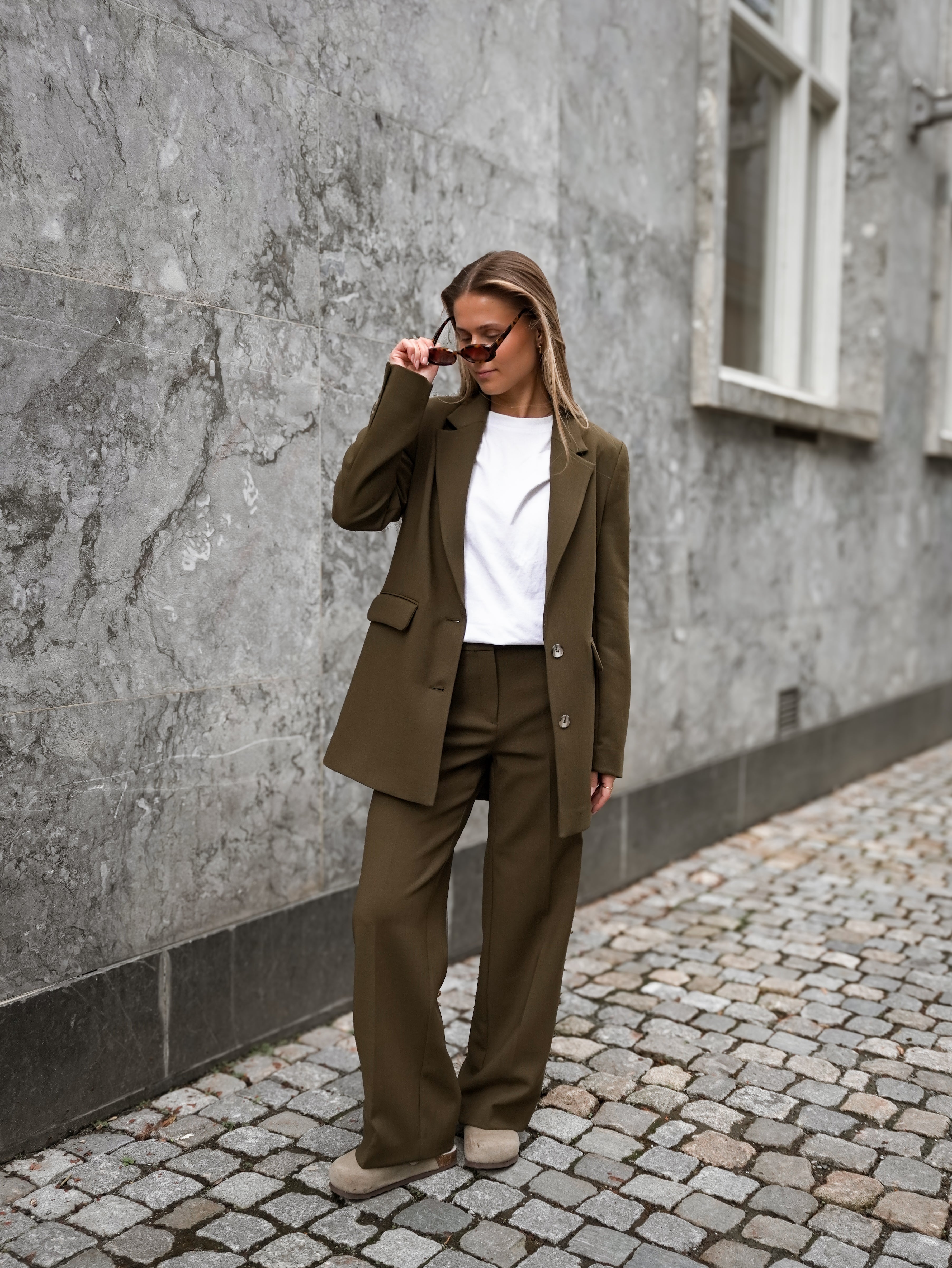 SLWRITA Blazer - Fir Green